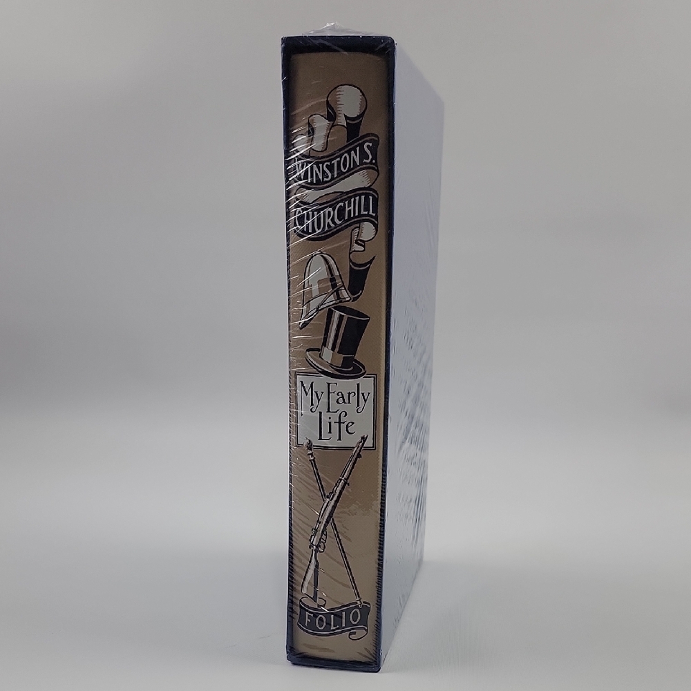 Nos Sealed Winston S. Churchill 'My Early Life' Folio Edition Collectors